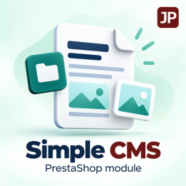 Simple CMS PrestaShop module