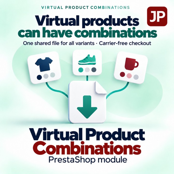 Virtual Combinations PrestaShop module cover
